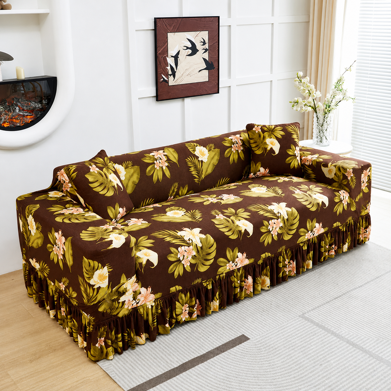 SnugFit Pro™ Stretch Sofa Cover for an Instant Room Makeover