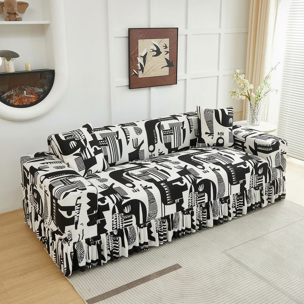 SnugFit Pro™ Stretch Sofa Cover for an Instant Room Makeover