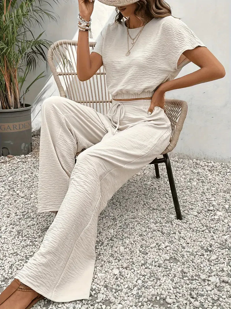 Sofia Ferrari™ Effortless Matching Top and Trouser Set
