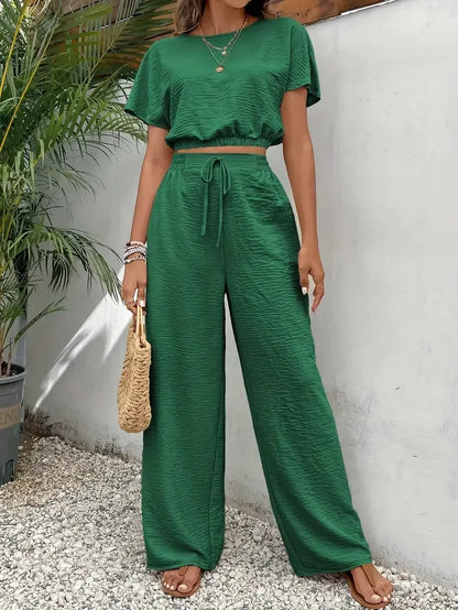 Sofia Ferrari™ Effortless Matching Top and Trouser Set