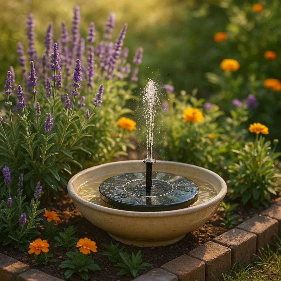 Solave™ Solar Bird Bath Fountain for Peaceful Yards
