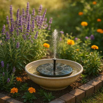 Solave™ Solar Bird Bath Fountain for Peaceful Yards