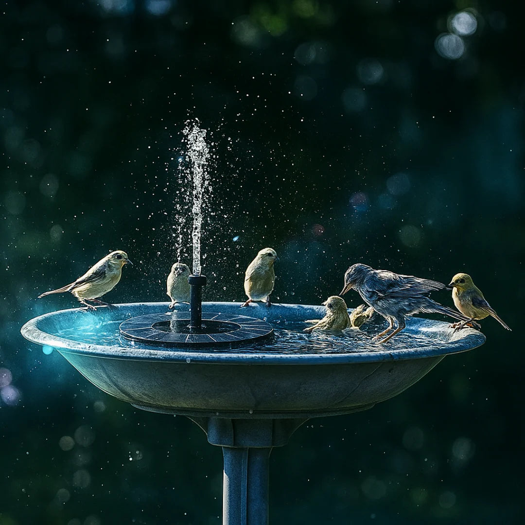 Solave™ Solar Bird Bath Fountain for Peaceful Yards