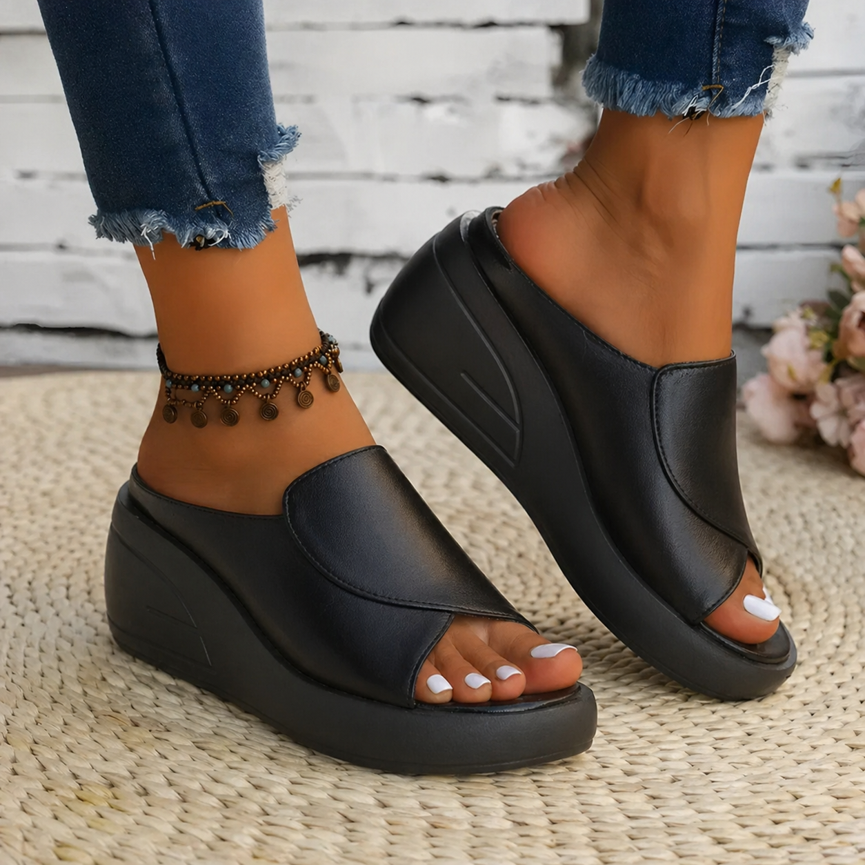 SoleCare Pro™ Cushioned Orthopedic Walking Sandals