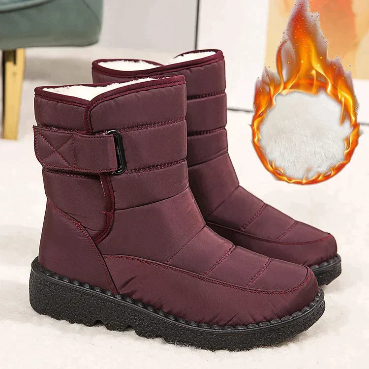 Deox™ Waterproof, non-slip, warm ankle-length snow boots