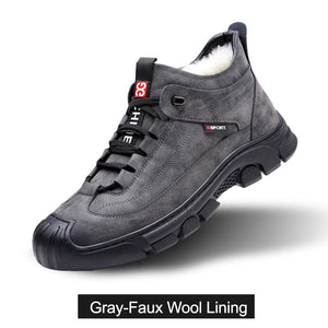 Gray - with artificial wool lining