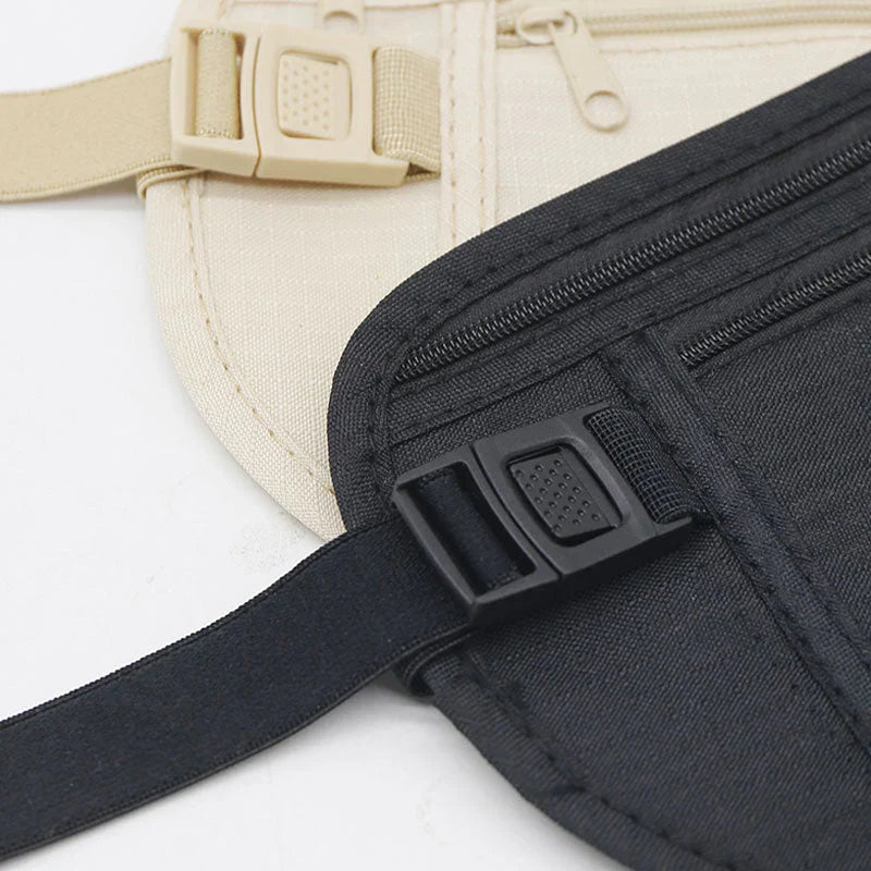 StashGuard™ RFID Blocking Money Belt for Worry-Free Travel