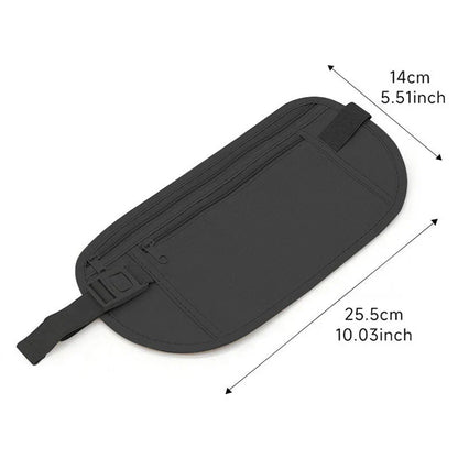 StashGuard™ RFID Blocking Money Belt for Worry-Free Travel
