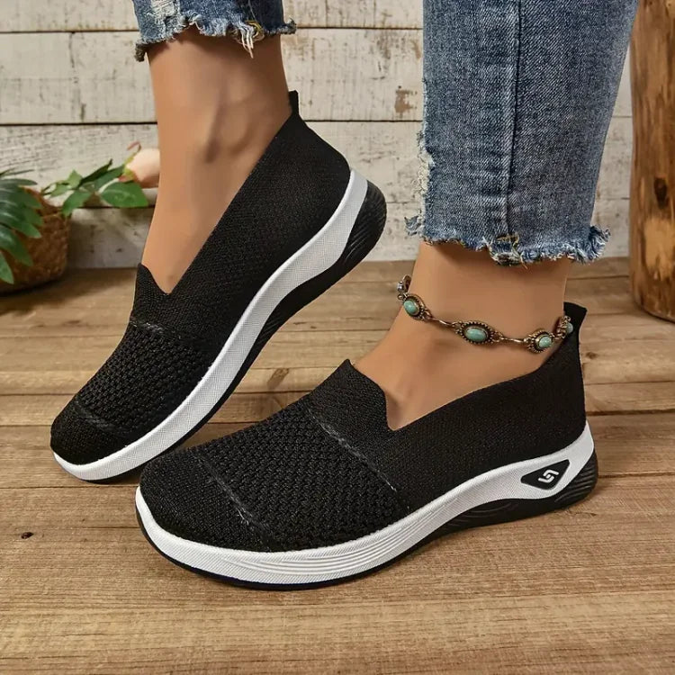 StepCushion Prime™ Orthopedic Slip-On Walking Shoes for Pain-Free Days