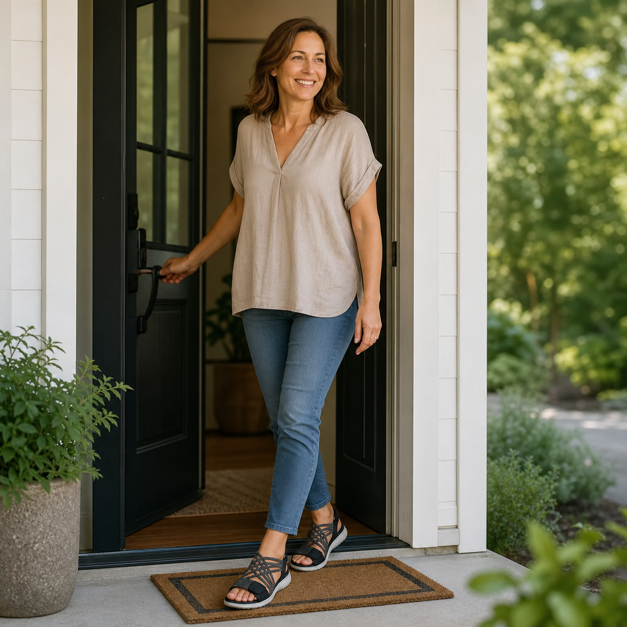 StepLite Care+™ Sandals for All-Day Comfort