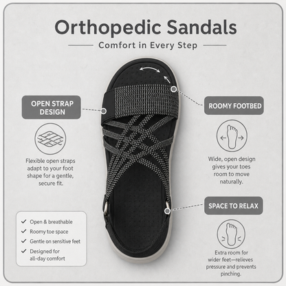 StepLite Care+™ Sandals for All-Day Comfort