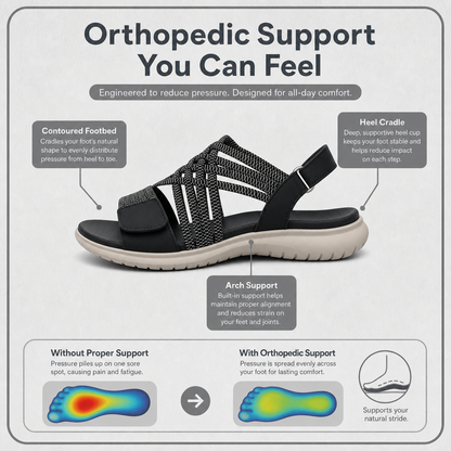 StepLite Care+™ Sandals for All-Day Comfort