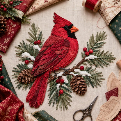 Stitchly™ Patchwork Kit for Effortless Holiday Decor