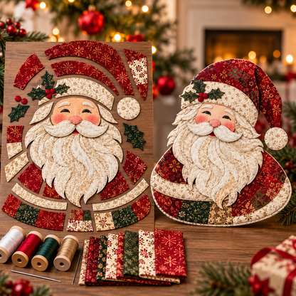 Stitchly™ Patchwork Kit for Effortless Holiday Decor
