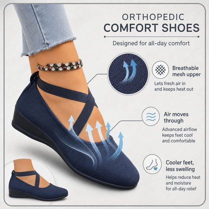 StrideCare Pro+™ Cushioned Walking Shoes for Pain-Free Days