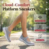 StrideFit Pro™ Cushioned Walking Sneakers with Adjustable Strap