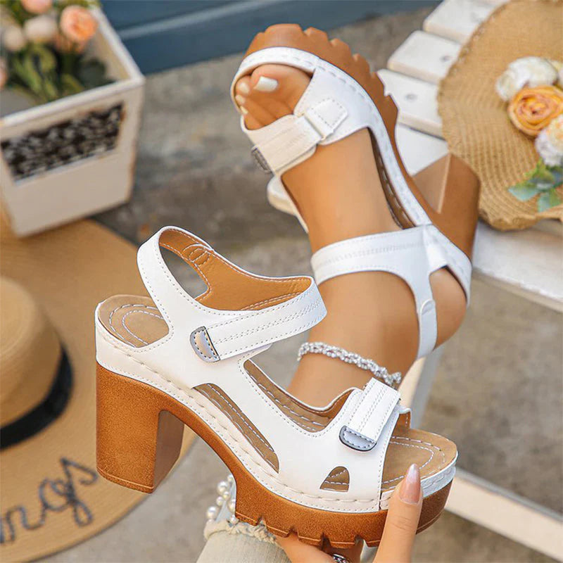 StrideLift Pro+™ Cushioned Platform Sandals for All-Day Comfort