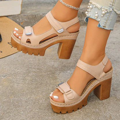 StrideLift Pro+™ Cushioned Platform Sandals for All-Day Comfort