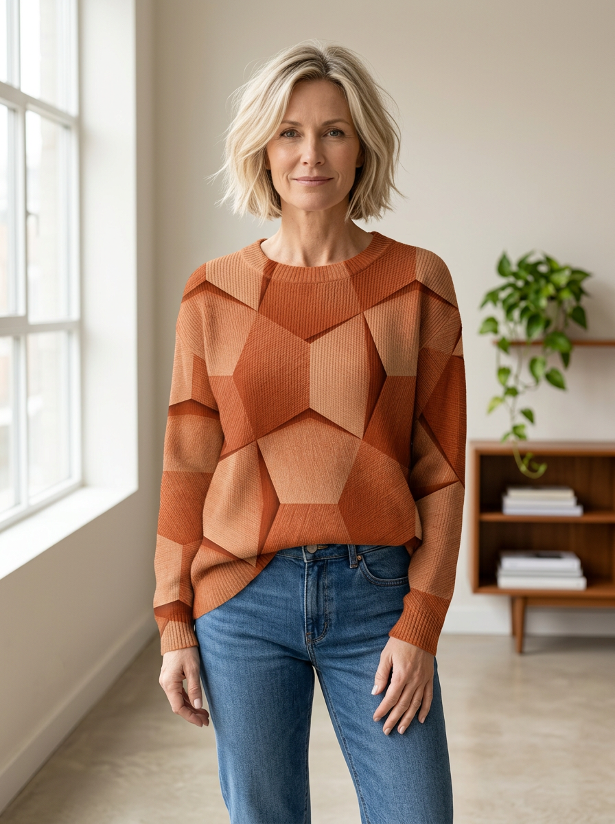 Tania Astolfi™ Versatile Everyday Pullover for Effortless Style