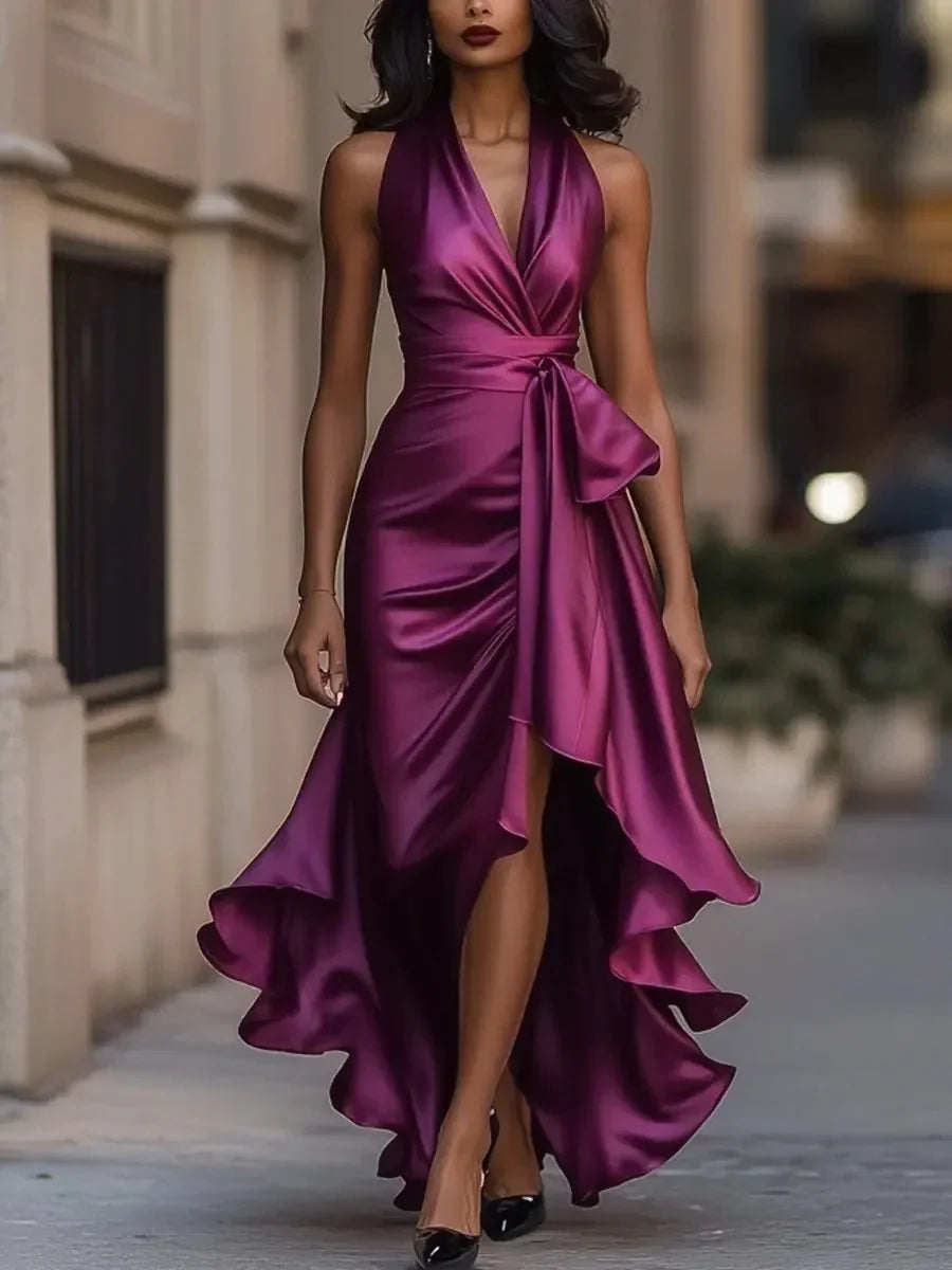 Tania Avellino™ Elegant Evening Dress with Flattering Waist