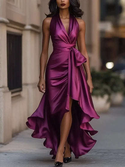 Tania Avellino™ Elegant Evening Dress with Flattering Waist
