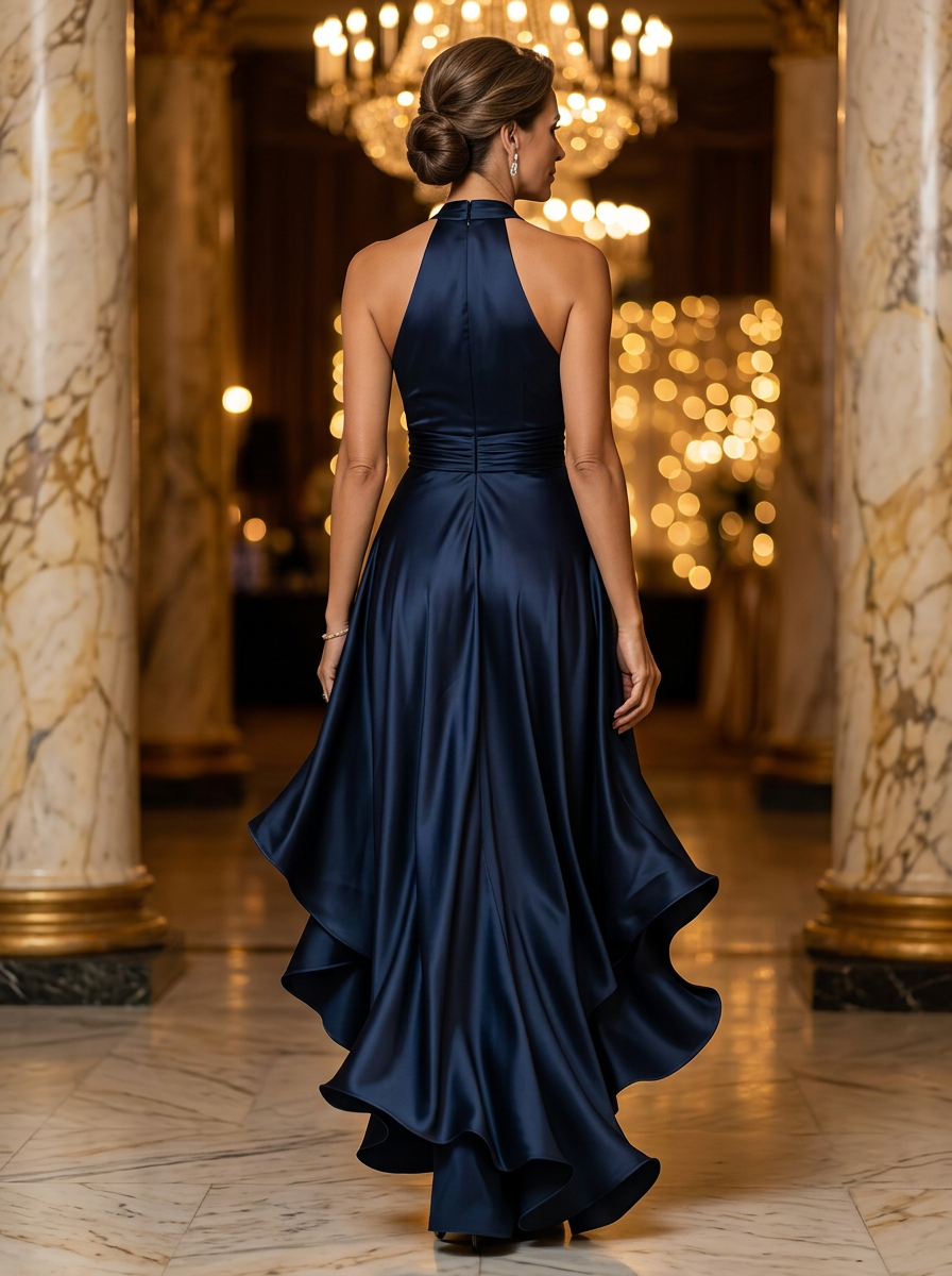 Tania Avellino™ Elegant Evening Dress with Flattering Waist