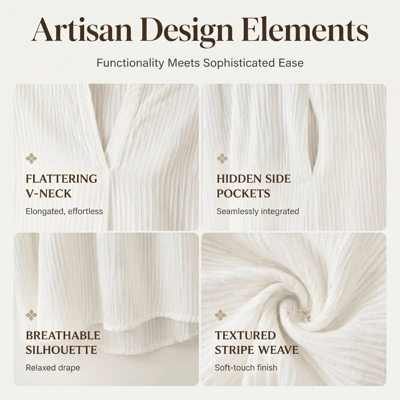 Tania Baccelli™ Striped Maxi Dress for Effortless Everyday Style