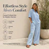 Tania Sanfilippo™ Effortless Button-Up & Wide Leg Outfit