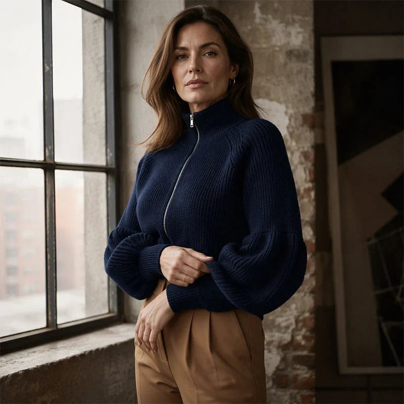 Tarsilla Parodi™ Lantern Sleeve Sweater for Everyday Style