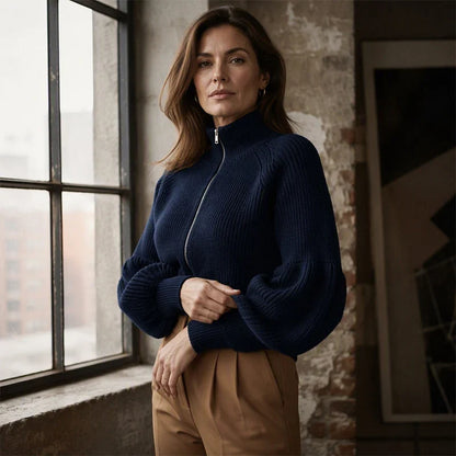 Tarsilla Parodi™ Lantern Sleeve Sweater for Everyday Style