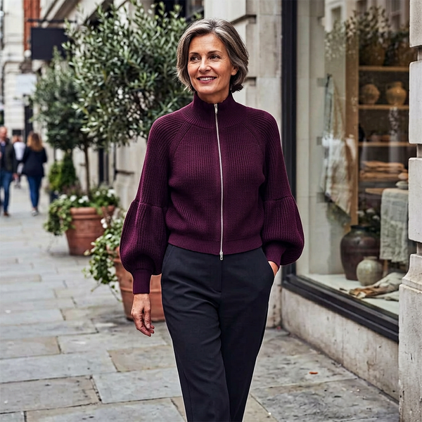 Tarsilla Parodi™ Lantern Sleeve Sweater for Everyday Style