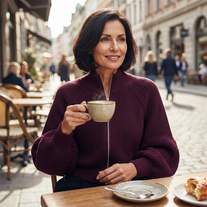 Tarsilla Parodi™ Lantern Sleeve Sweater for Everyday Style