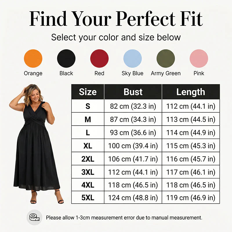 Tecla Tedeschi™ Flattering Sleeveless Dress for Easy Elegance