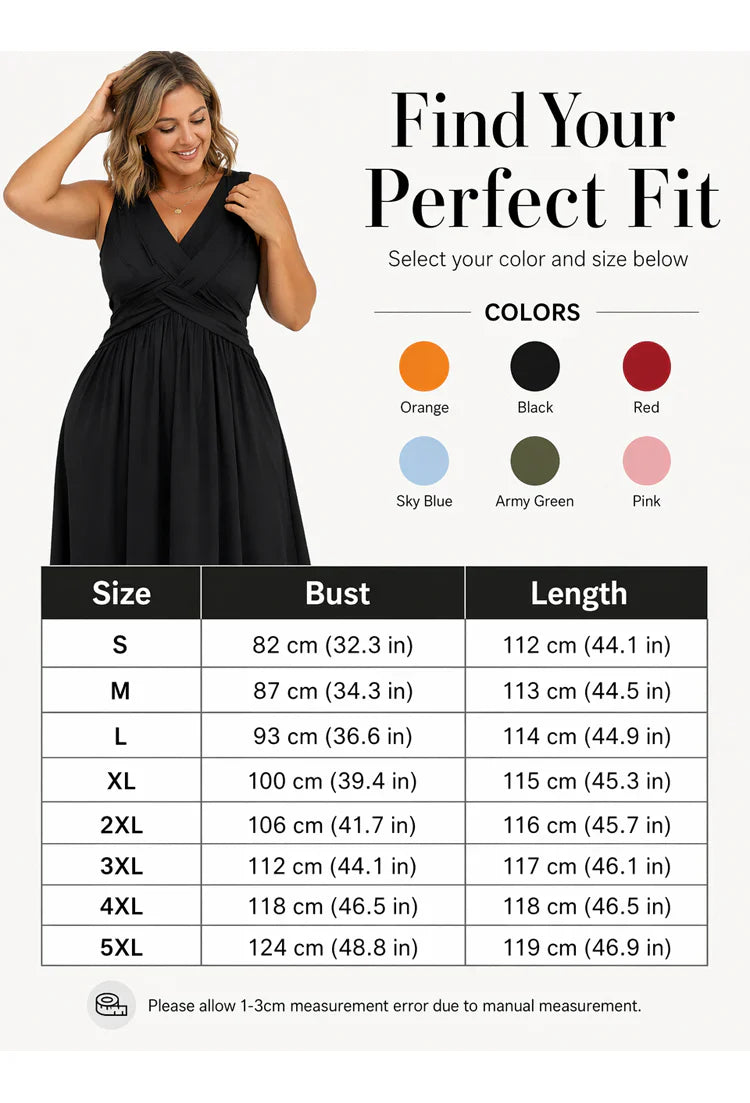 Tecla Tedeschi™ Flattering Sleeveless Dress for Easy Elegance