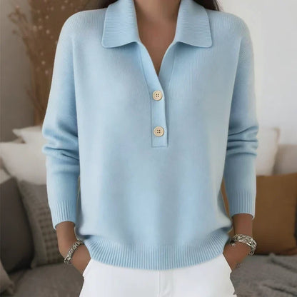 Teodora Bolzano™ Versatile Pullover with Notch Collar