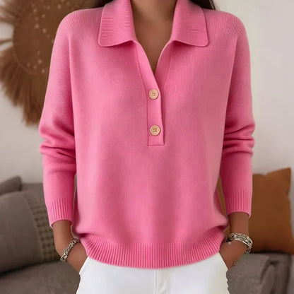Teodora Bolzano™ Versatile Pullover with Notch Collar