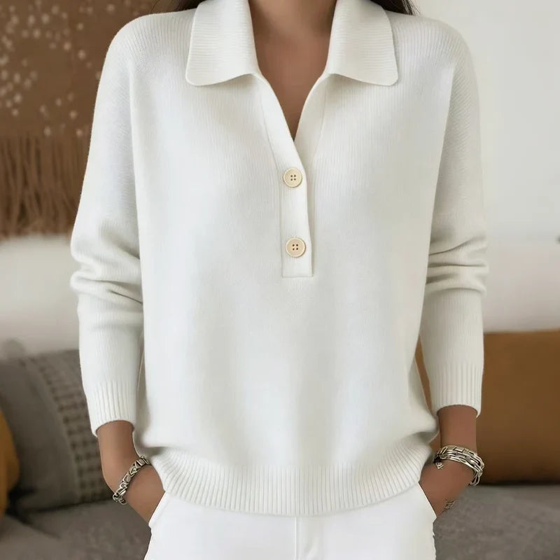 Teodora Bolzano™ Versatile Pullover with Notch Collar