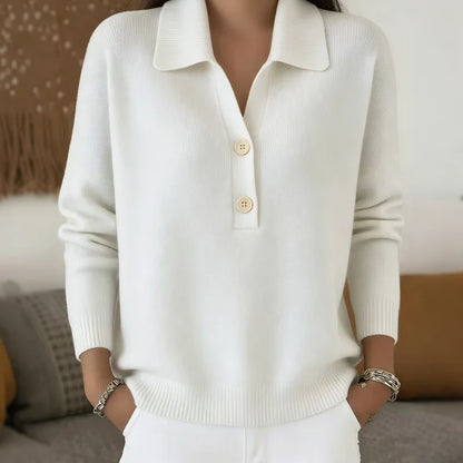 Teodora Bolzano™ Versatile Pullover with Notch Collar