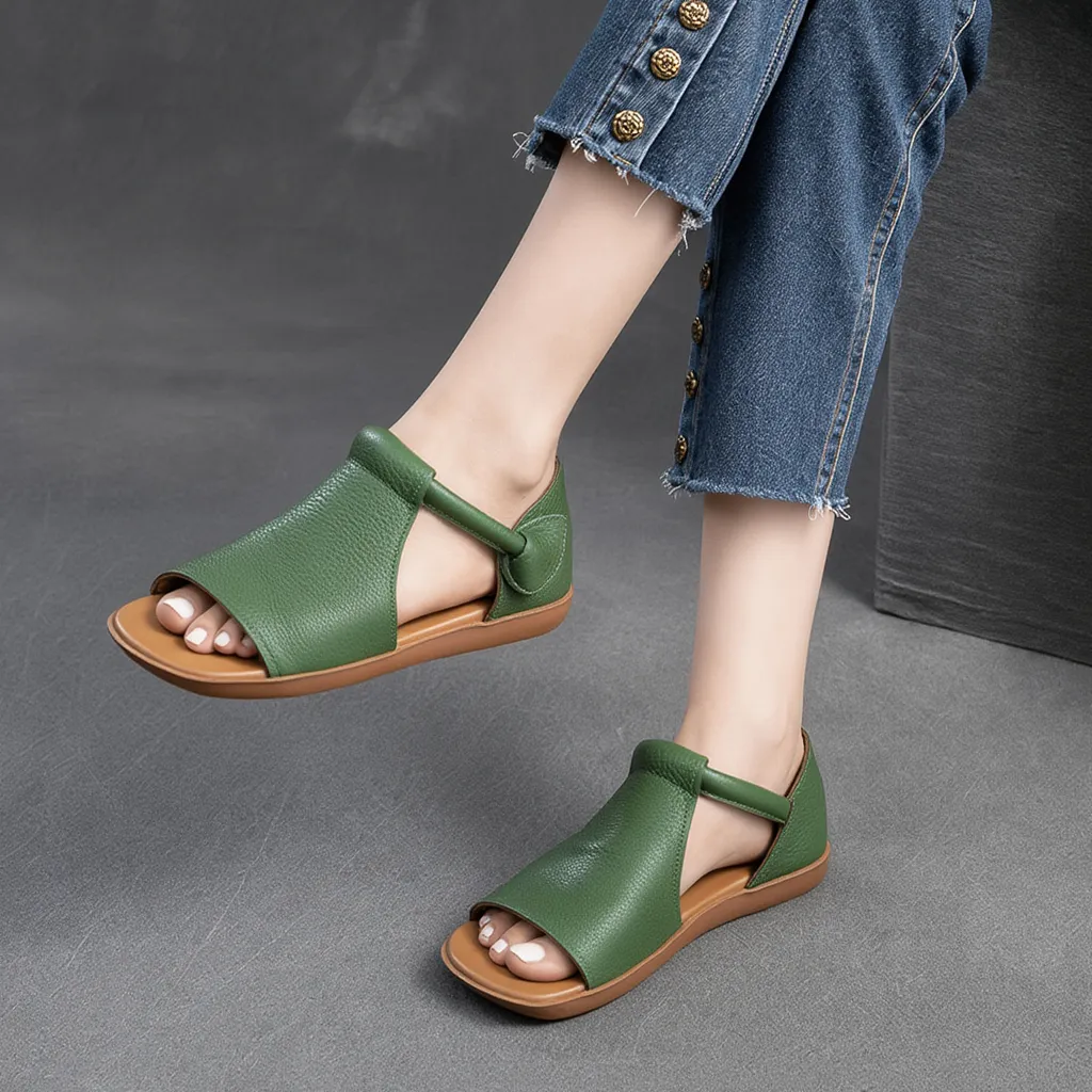 Teodora Bonacolsi™ Comfortable Open-Toe Sandals for Everyday Summer Style
