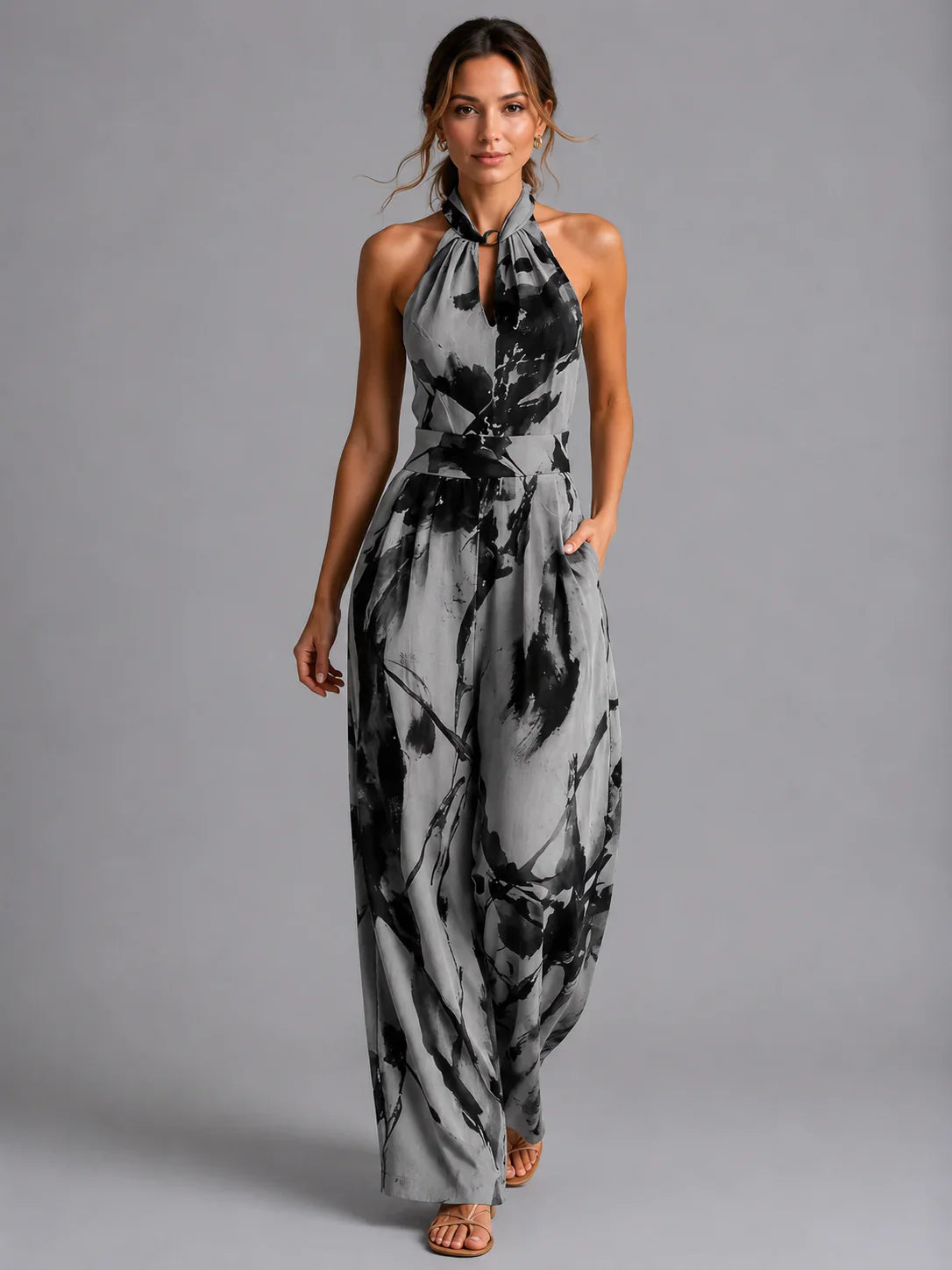 Teodora Pugliesi™ Lightweight Summer Jumpsuit for Effortless Style