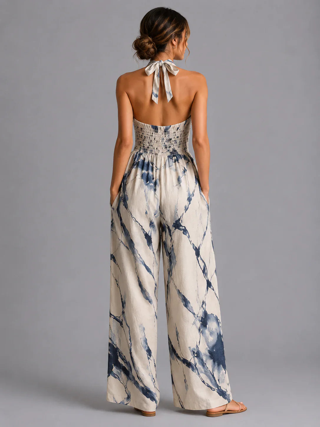 Teodora Pugliesi™ Lightweight Summer Jumpsuit for Effortless Style
