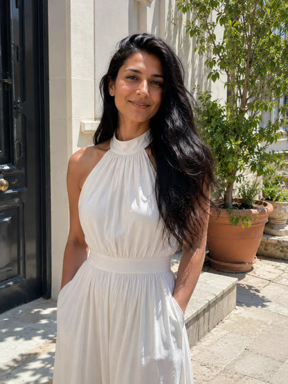 Teodora Pugliesi™ Lightweight Summer Jumpsuit for Effortless Style