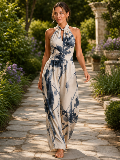 Teodora Pugliesi™ Lightweight Summer Jumpsuit for Effortless Style