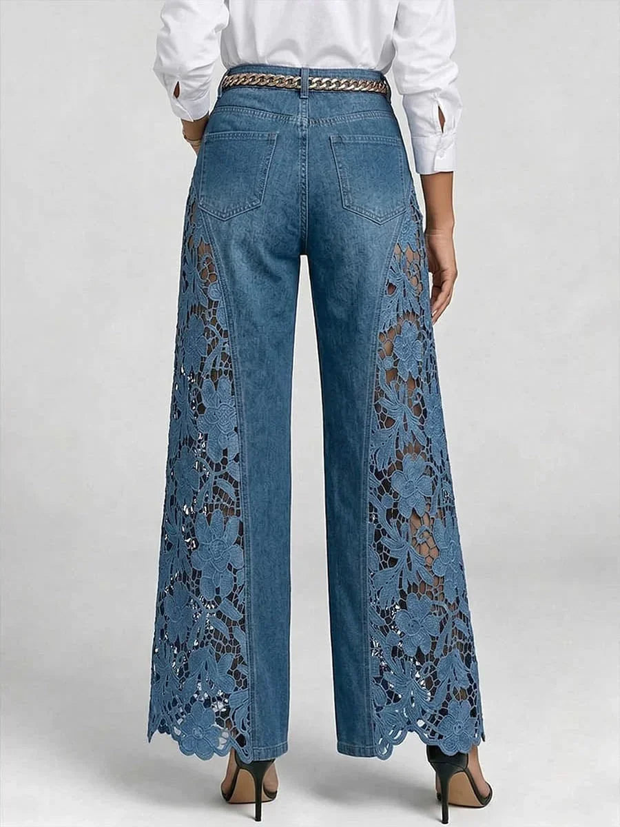 Teodora Zaffaroni™ Statement Wide-Leg Jeans for Effortless Evenings