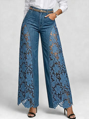 Teodora Zaffaroni™ Statement Wide-Leg Jeans for Effortless Evenings