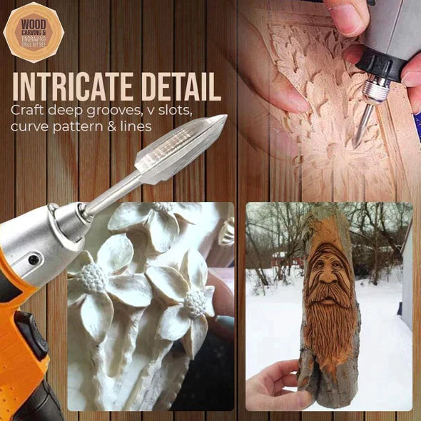 ProCraft Kit™️ Tool (Drill Bits) for wood engraving