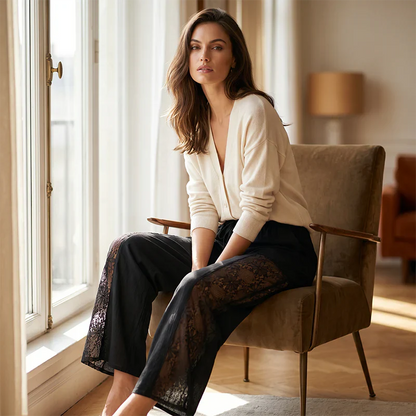 Tiziana Tosi™ Elegant Lace Pants for Everyday Comfort