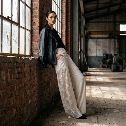 Tiziana Tosi™ Elegant Lace Pants for Everyday Comfort