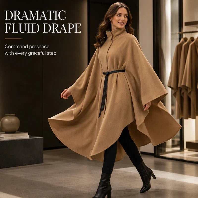 Tonia Fiorentino™ Cape Coat for Effortless Polish