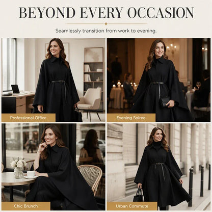 Tonia Fiorentino™ Cape Coat for Effortless Polish